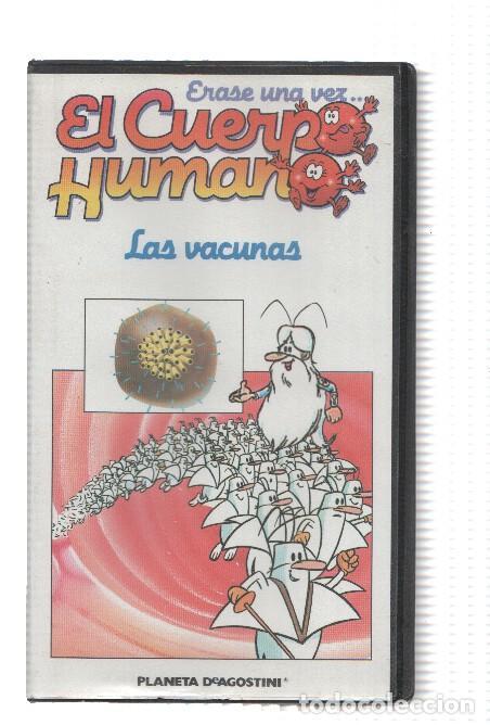 Colecionismo de Revistas e Jornais: Serie VHS: Erase una vez EL CUERPO HUMANO, Numero 24: LAS VACUNAS - Procidis