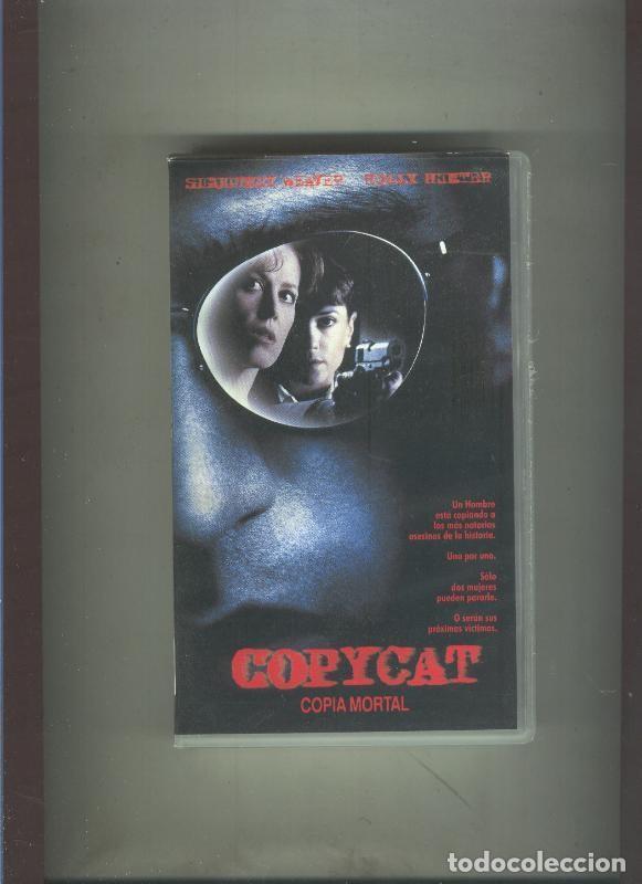 Colecionismo de Revistas e Jornais: Video VHS: Copycat: copia mortal - Varios