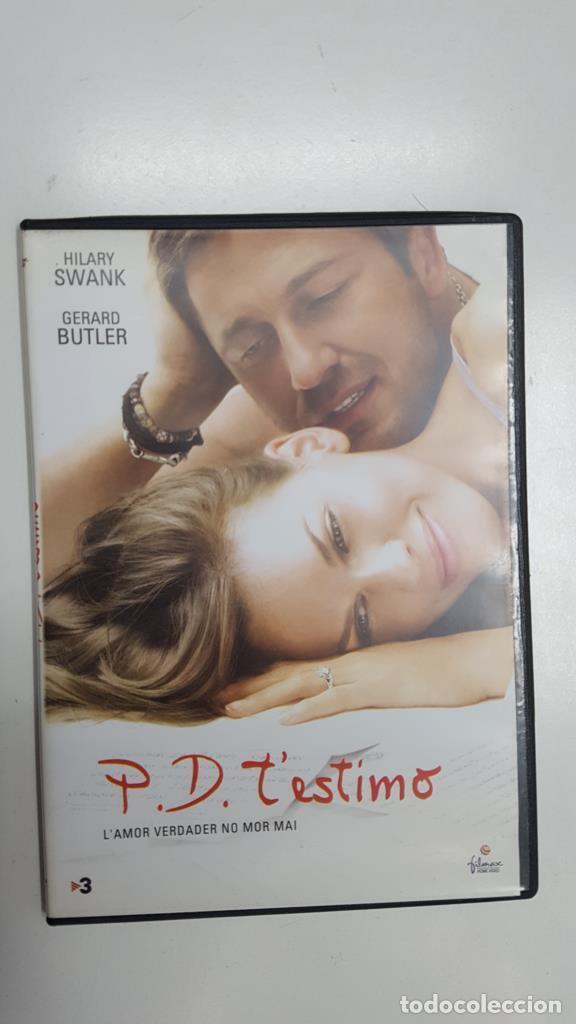 Collezionismo di Riviste e Giornali: DVD pelicula: P.D. t'estimo, l'amor verdader no mor mai. Con Hilary Swank y Gerard Butler - Varios