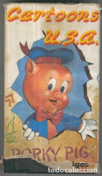 Collezionismo di Riviste e Giornali: VHS Animacion: PORKY PIG Y SUS AMIGOS (Cartoons USA) - Jimar Maen