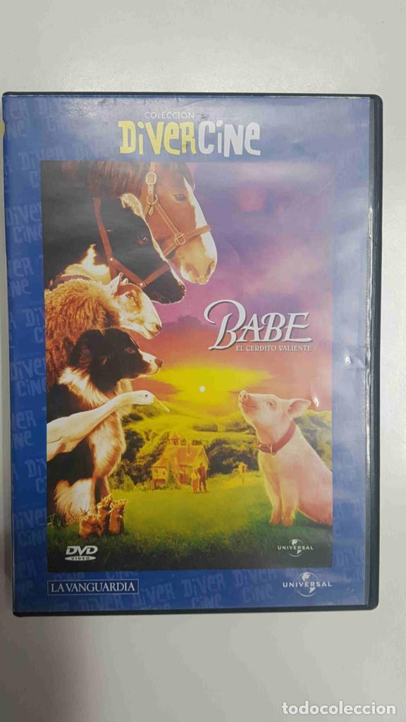 Collezionismo di Riviste e Giornali: DVD pelicula: Babe el cerdito valiente. Coleccion Diver cine - Varios