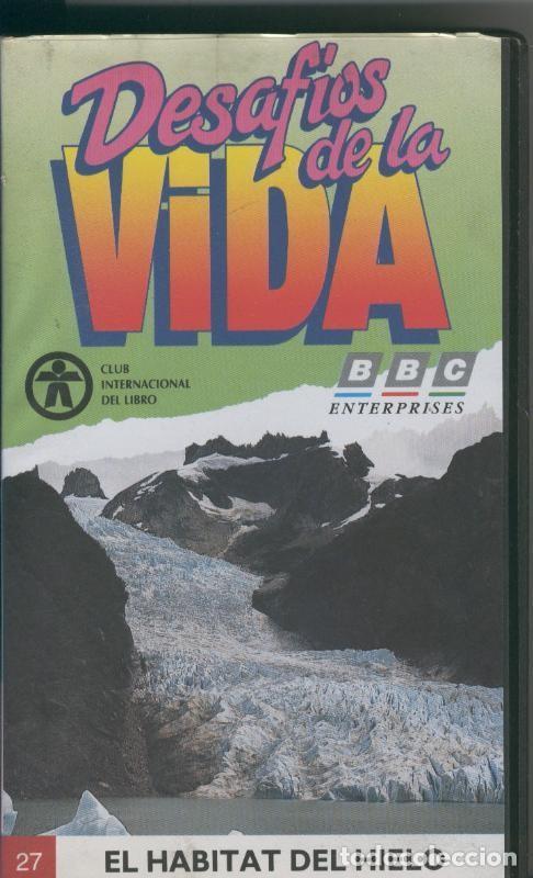 Coleccionismo de Revistas y Peri&oacute;dicos: Video VHS: Desafios de la vida numero 27: El habitat del hielo - Varios