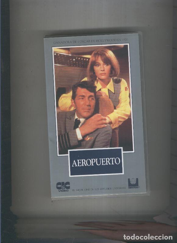 Coleccionismo de Revistas y Peri&oacute;dicos: Video VHS: Aeropuerto (Burt Lancaster-Dean Martin) - Varios