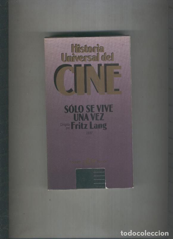 Coleccionismo de Revistas y Peri&oacute;dicos: Video VHS: Solo se vive una vez de Fritz Lang - Varios