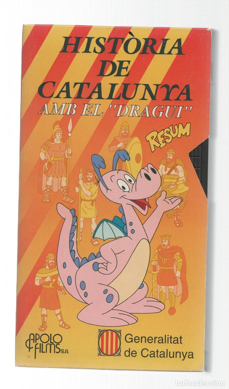 Coleccionismo de Revistas y Peri&oacute;dicos: Documental VHS: HISTORIA DE CATALUNYA amb el DRAGUI (Apolo Films) - Apolo Films