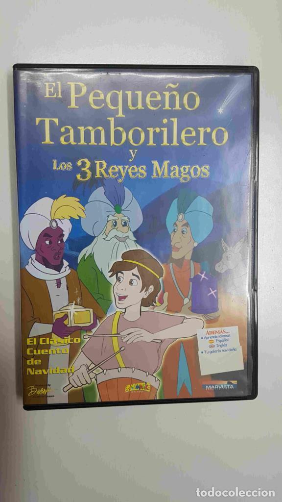 Coleccionismo de Revistas y Peri&oacute;dicos: DVD pelicula: El peque&ntilde;o Tamborilero y los 3 reyes magos - Varios