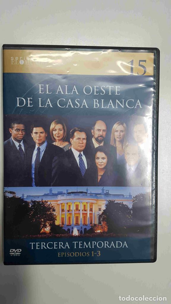 Coleccionismo de Revistas y Peri&oacute;dicos: DVD: El ala oeste de la Casa Blanca. Tercera temporada episodios 1-3. Series El Mundo - Varios
