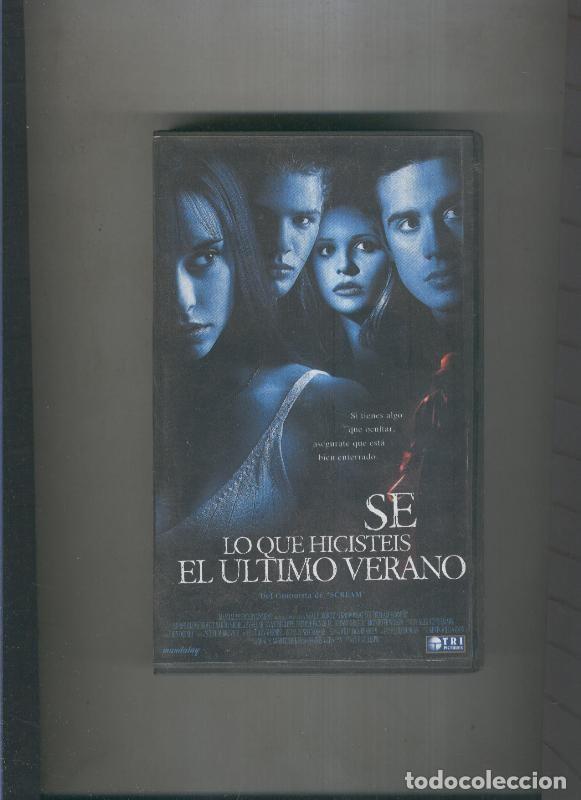 Colecionismo de Revistas e Jornais: Video VHS: Se lo que hicisteis el ultimo verano - Varios