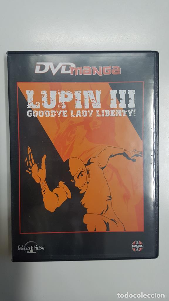 Colecionismo de Revistas e Jornais: DVD Manga: Lupin III Goodbye Lady Liberty - Varios