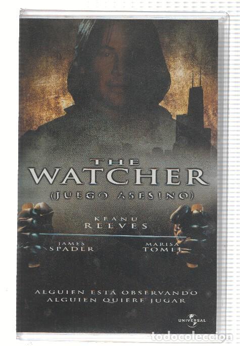 Colecionismo de Revistas e Jornais: Cine VHS: JUEGO ASESINO (The Watcher) - Keanu Reeves (Universal) - Joe Charbanic