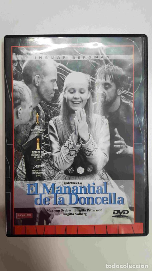 Colecionismo de Revistas e Jornais: DVD pelicula: El Manantial de la Doncella (1960). Coleccion Ingmar Bergman - Varios