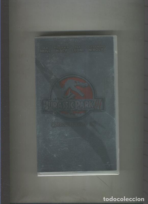 Colecionismo de Revistas e Jornais: Video VHS: Parque Jurasico III (Sam Neill-Williamh Macy) - Varios
