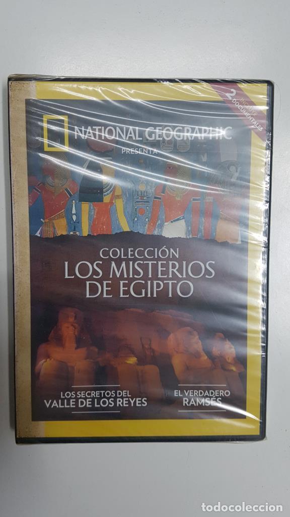 Colecionismo de Revistas e Jornais: DVD National Geographic: Coleccion los misterios de Egipto, contiene dos documentales - Los secretos