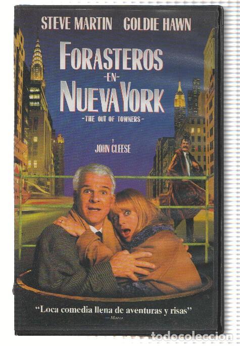 Colecionismo de Revistas e Jornais: Cine VHS: FORASTEROS EN NUEVA YORK - Steve Martin - Sam Weisman