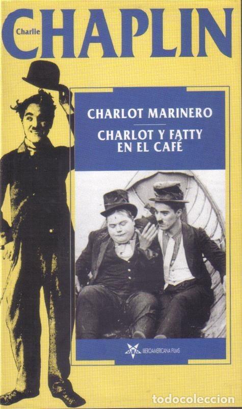 Coleccionismo de Revistas y Peri&oacute;dicos: Pelicula VHS: Chaplin: Charlot marinero / Charlot y Fatty en el cafe - Varios