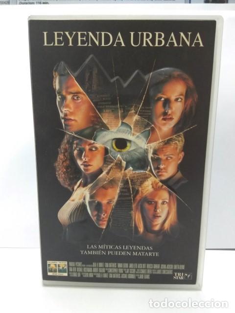 Sammeln von Zeitschriften und Zeitungen: Cine VHS: LEYENDA URBANA - Jared Leto (Caratula en Reviele). - Jamie Blanks