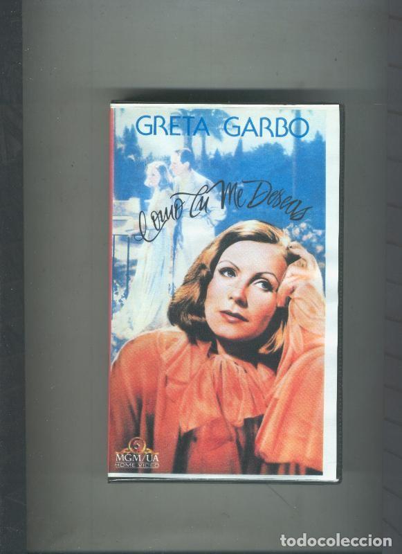 Collection Magazines and Newspapers: Video VHS: Greta Garbo: Como tu me deseas - Varios