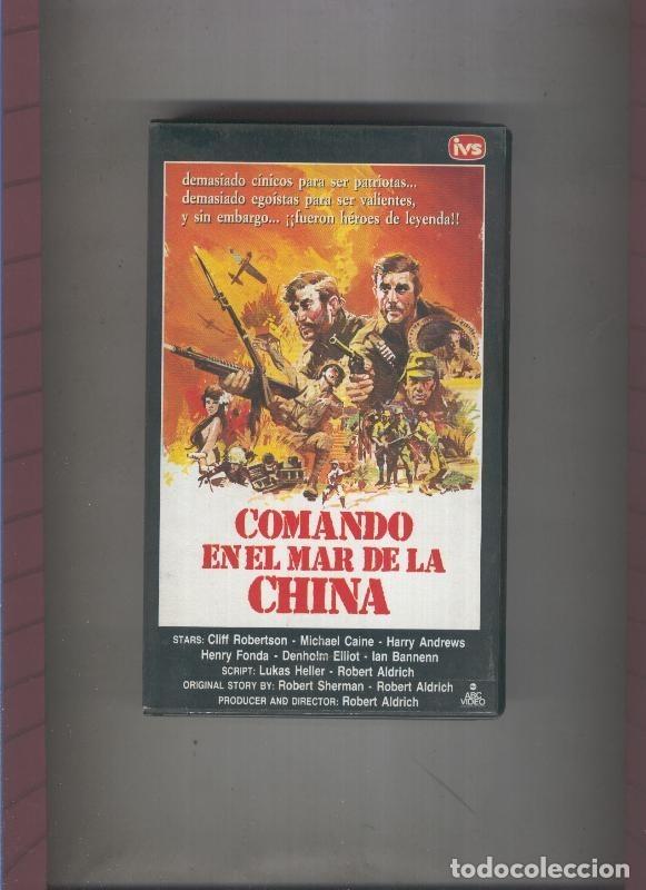 Collectionnisme de Revues et Journaux: Video VHS: Comando en el mar de la china (Michael Caine) - Varios
