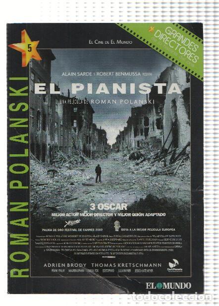Collectionnisme de Revues et Journaux: DVD-Cine: Grandes Directores El Mundo, Numero 05: EL PIANISTA - ROMAN POLANSKI - Micahel Mann