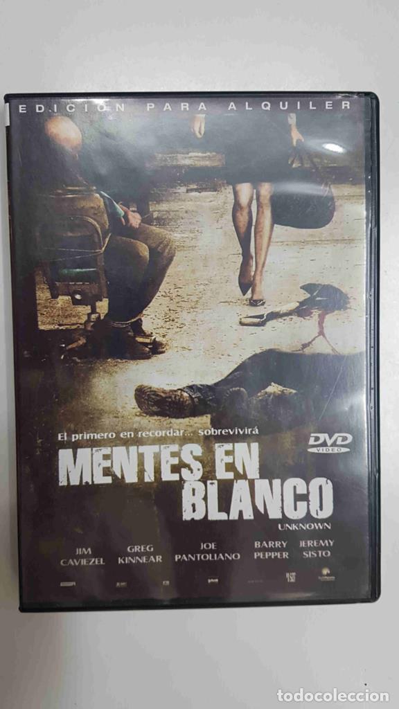 Collectionnisme de Revues et Journaux: DVD pelicula: Mentes en blanco (Unknow) - Varios