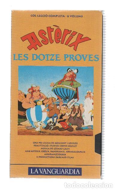 Collectionnisme de Revues et Journaux: VHS-Cine: ASTERIX I LES DOTZE PROVES (Coleccion LA VANGUARDIA 1992) - Dargaud-Films