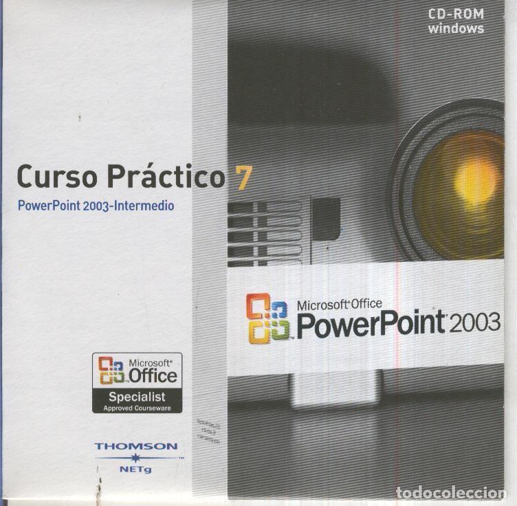 Collectionnisme de Revues et Journaux: CD-ROM: Curso Practico Office 2003, No.07: POWERPOINT 2003-INTERMEDIO - Microsoft