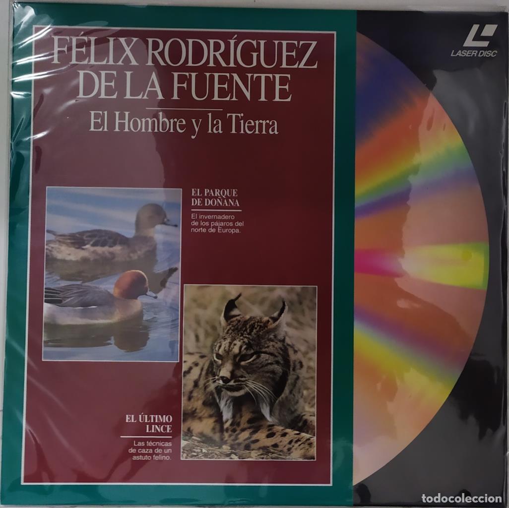 Colecionismo de Revistas e Jornais: Laser Disc: Felix Rodriguez de la Fuente - El Hombre y la Tierra 14: El parque de Do&ntilde;ana y El ultimo