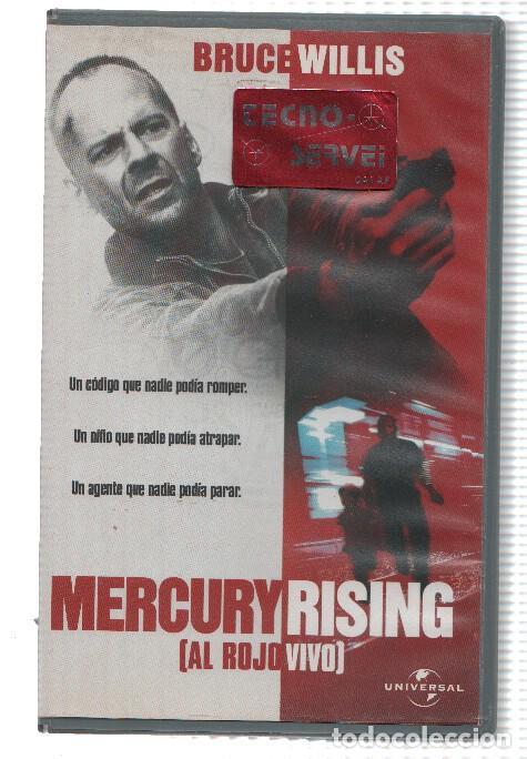 Collectionnisme de Revues et Journaux: Cine VHS: MERCURY RISING (Al Rojo Vivo) - Bruce Willis - Harold Becker