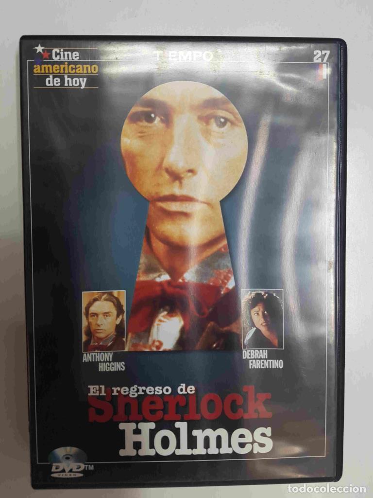 Collectionnisme de Revues et Journaux: DVD pelicula: El regreso de Sherlock Holmes. Coleccion Cine Americano de hoy num 27 - NULL