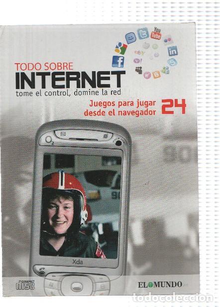 Collectionnisme de Revues et Journaux: CD- Interactivo: Todo Sobre Internet, Numero 24: JUEGOS PARA JUGAR DESDE EL NAVEGADOR - Unidad Edito