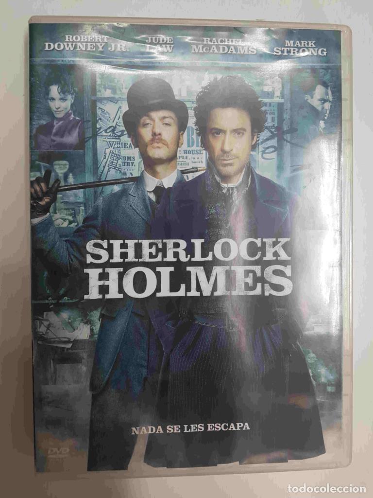 Colecionismo de Revistas e Jornais: DVD pelicula: Sherlock Holmes. Interpretado por Robert Downey Jr., Jude Law entre otros - NULL