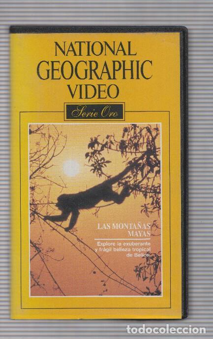 Colecionismo de Revistas e Jornais: Pelicula VHS: NATIONAL GEOGRAPHIC, Serie Oro - Numero 18: Las Monta&ntilde;as Mayas - National Geographic