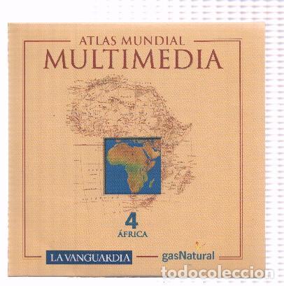 Collezionismo di Riviste e Giornali: CD-Rom: ATLAS MULTIMEDIA, Numero 04: AFRICA (La Vanguardia) - LA VANGUARDIA
