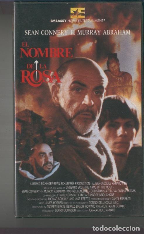 Collezionismo di Riviste e Giornali: VIDEO VHS: El nombre de la rosa - VARIOS