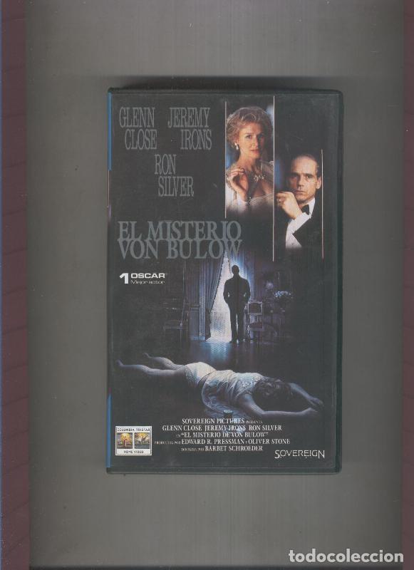Collezionismo di Riviste e Giornali: Video VHS: El misterio von Bulow con Glenn Close y Jeremy Irons - Varios