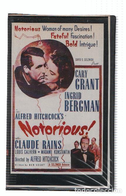 Coleccionismo de Revistas y Peri&oacute;dicos: Pelicula VHS: ENCADENADOS - Alfred Hitchcock - Alfred Hitchcock