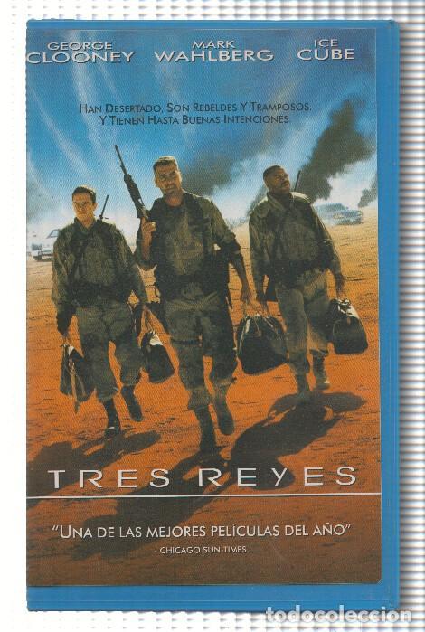 Collectionnisme de Revues et Journaux: VHS-Cine: TRES REYES - George Clooney, Mark Wahlberg - David O. Russell