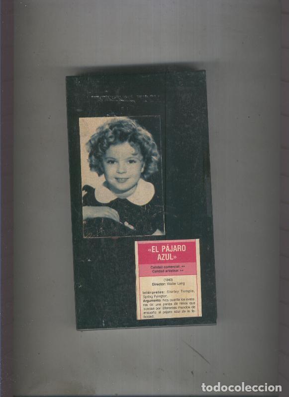 Sammeln von Zeitschriften und Zeitungen: Video VHS: El pajaro azul con Shirley Temple - Varios