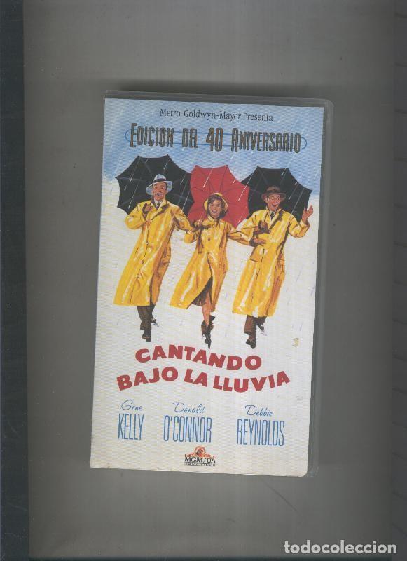 Sammeln von Zeitschriften und Zeitungen: Video VHS: Cantando bajo la lluvia (Gene Kelly-Debiie Reynolds) - Varios