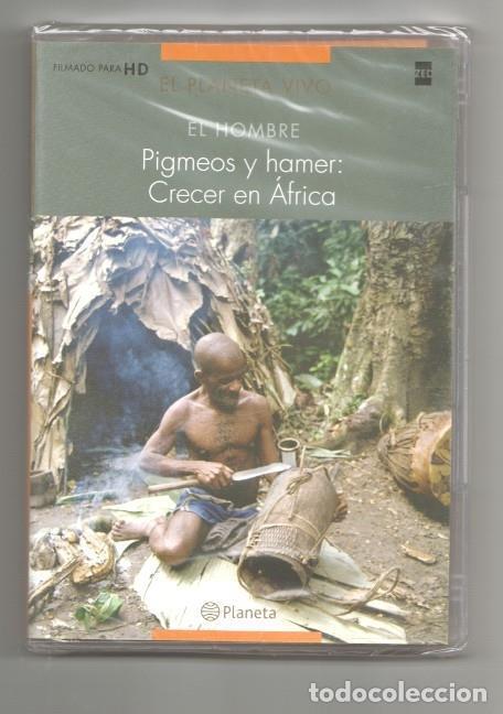 Sammeln von Zeitschriften und Zeitungen: DVD documental: El Hombre - Pigmeos y hammer: Crecer en Africa (precintada). El Planeta Vivo - Vario