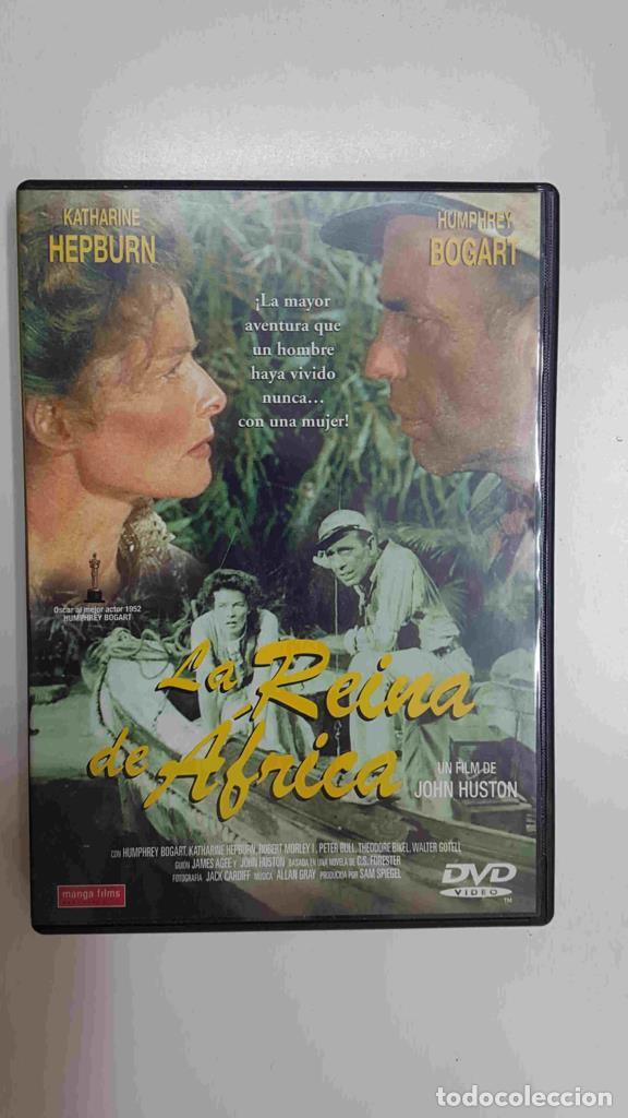 Collectionnisme de Revues et Journaux: DVD pelicula: La Reina de Africa (1951). Un film de John Huston - Varios