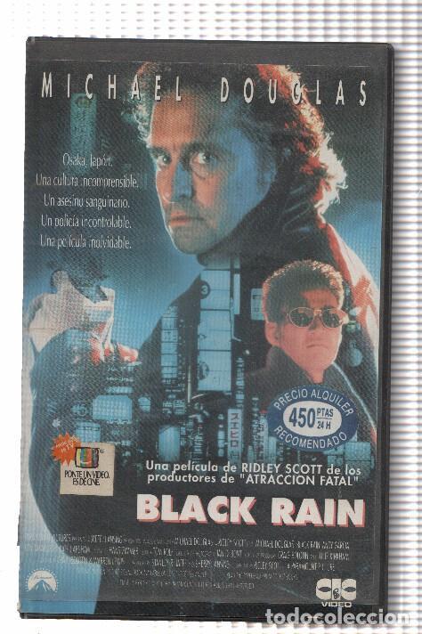 Collectionnisme de Revues et Journaux: VHS-Cine: BLACK RAIN- Michael Douglas - Ridley Scott