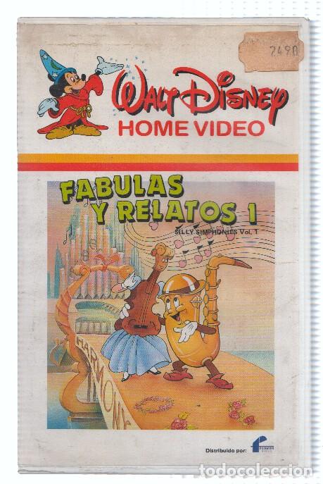 Collectionnisme de Revues et Journaux: Cine VHS: FABULAS Y RELATOS VOLUMEN 1 - Walt Disney Home Video - Elia Kazan