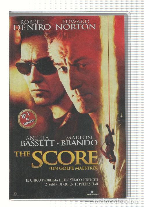 Colecionismo de Revistas e Jornais: VHS-Cine: THE SCORE, Un Golpe Maestro - Robert De Niro - Frank Oz