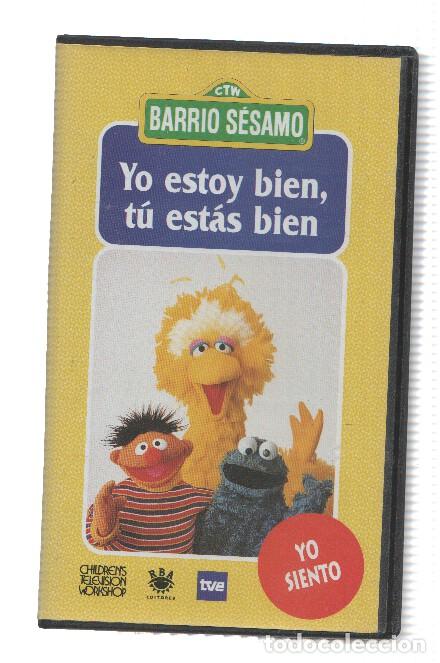 Coleccionismo de Revistas y Peri&oacute;dicos: Serie VHS: BARRIO SESAMO, Numero 06: YO ESTOY BIEN, TU ESTAS BIEN - SESAME WORKSHOP /TVE