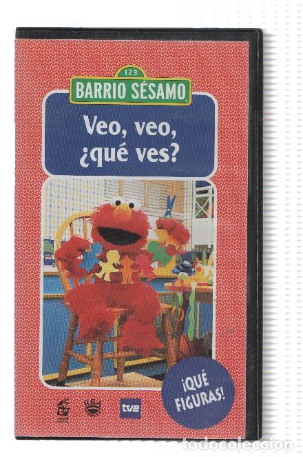Coleccionismo de Revistas y Peri&oacute;dicos: Serie VHS: BARRIO SESAMO, Numero 16: VEO, VEO, QUE VES? - SESAME WORKSHOP /TVE