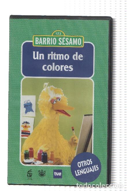 Coleccionismo de Revistas y Peri&oacute;dicos: Serie VHS: BARRIO SESAMO, Numero 29: UN RITMO DE COLORES - SESAME WORKSHOP /TVE