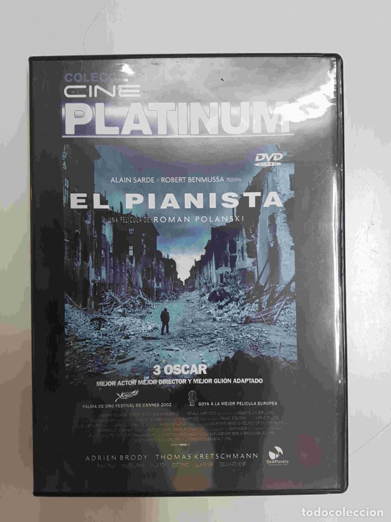 Colecionismo de Revistas e Jornais: DVD pelicula: El pianista. Pelicula de Roman Polanski. Coleccion Cine Platinum - NULL