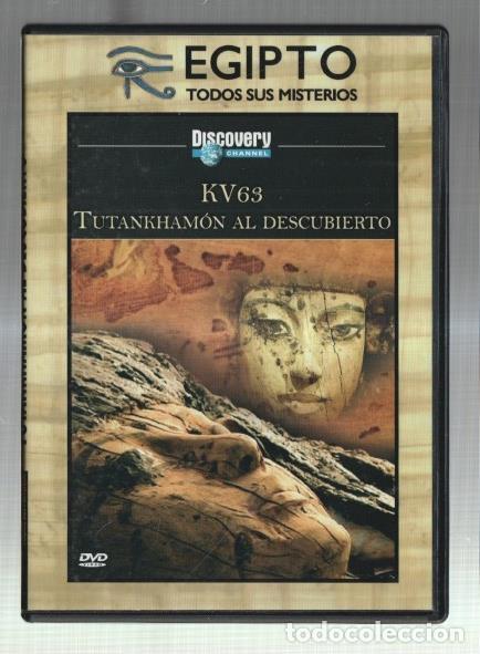 Colecionismo de Revistas e Jornais: DVD: Egipto todos sus misterios: KV 63 Tutankhamon al descubierto - Varios