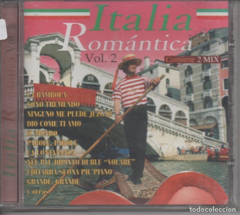 Colecionismo de Revistas e Jornais: CD E00070: Cd M&uacute;sica. Italia Romantica vol. 2 - Varios